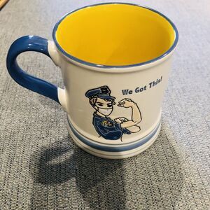 Police Woman "We Got This” 2020 16oz Coffee Cup/Mug Spectrum Designz w/Blemish